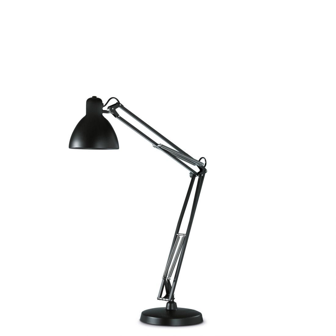 Lampada Da Tavolo Naska Nero Grande Led - Idea di Luce F810010200NEWL