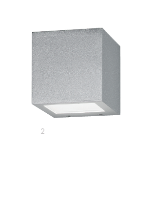 lampada - moderna - da - parete - cubo - led - g9 - silver - tlb - artemide - ideadiluce-nobile